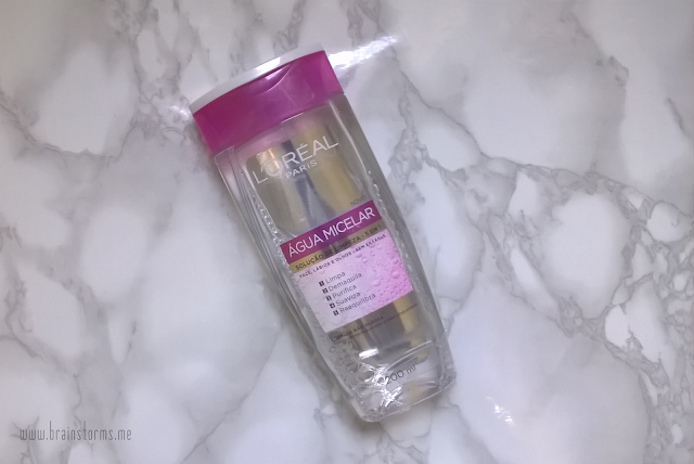 agua micelar loreal paris