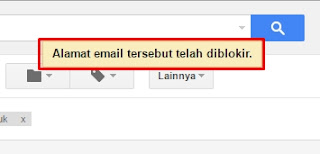 CAra memblokir alamat email pada gmail terbaru