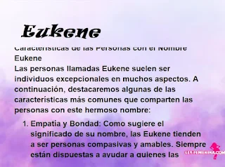 significado del nombre Eukene