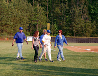 Jordan Young accompanied by Mark and Joy Young and Mark and Brenda Maultsby