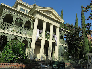 Haunted Mansion Ride New Orleans Square Disneyland