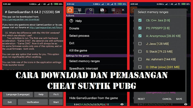 Cheat Suntik PUBG