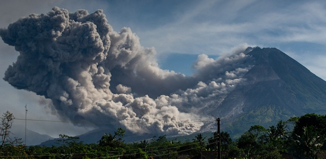Letusan Vulkanik di Gunung Merapi