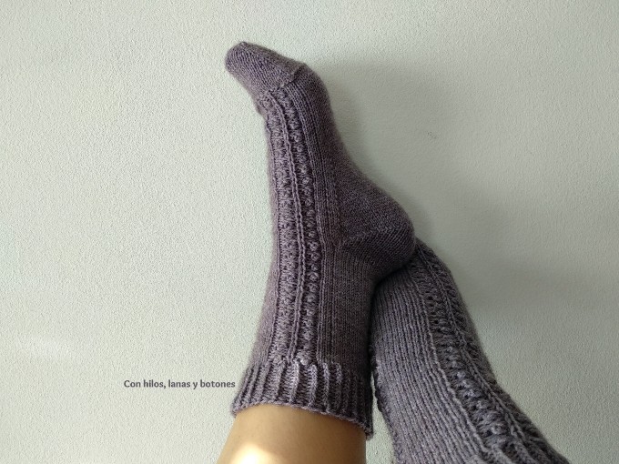 Con hilos, lanas y botones: Celebration Socks (Winter's Weather Knits)