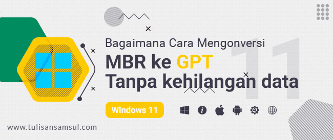 cara Mengonversi MBR ke GPT di Windows 10 tanpa Kehilangan Data