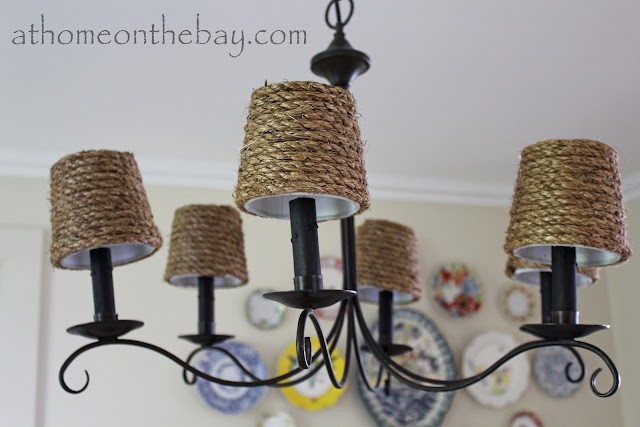 pottery barn inspired lamp shade