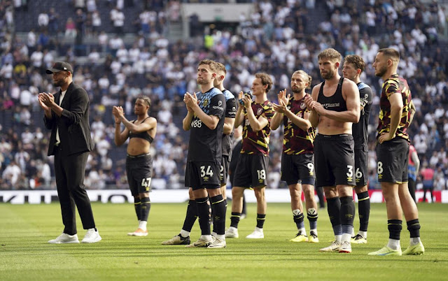 Burnley relegated after 2-1 loss at Spurs
