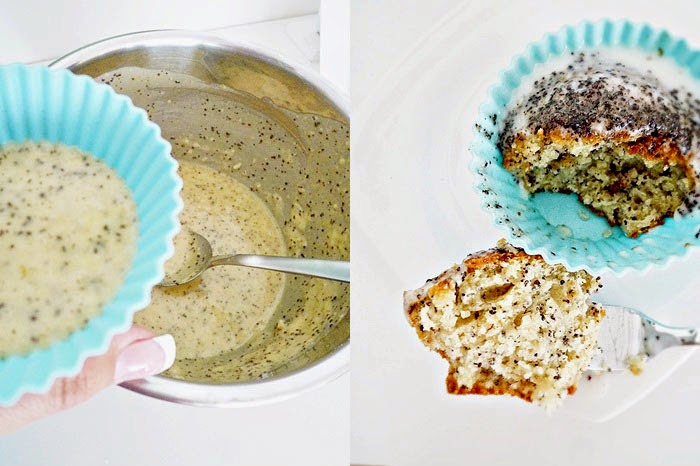 Lemon Poppyseed Muffins [Zitronen-Mohnmuffins]