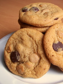 Soft Baked Butterscotch-Chocolate Chip Cookies