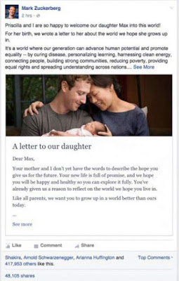 zuckerberg letter to his daughter