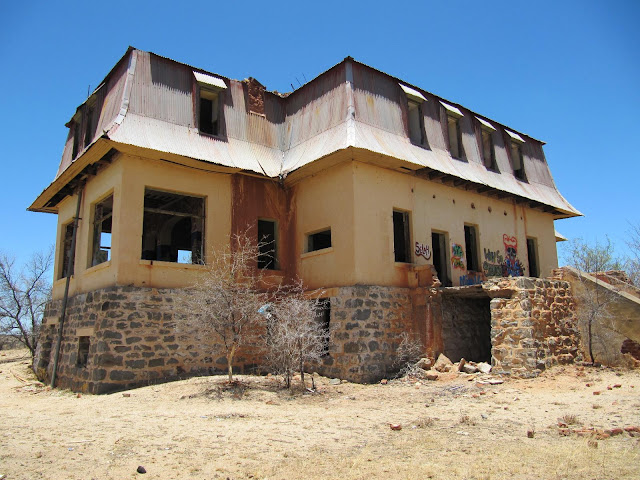 Liebig ghost house Khomas Hochland - Namibia