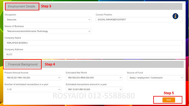 Online Account Opening Private Mandate Unit Trust