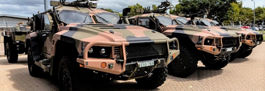 Австралійська армія перші серійні бронемашини Hawkei