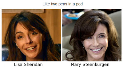 Lisa Sheridan Mary Steenburgen doppelgangers