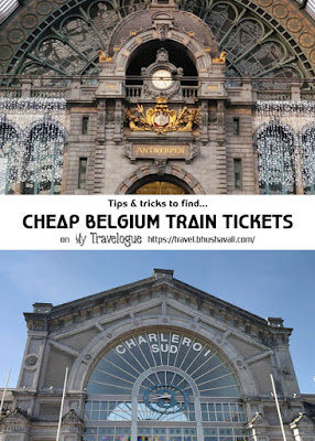 Belgian National Railway SNCB NMBS Tickets