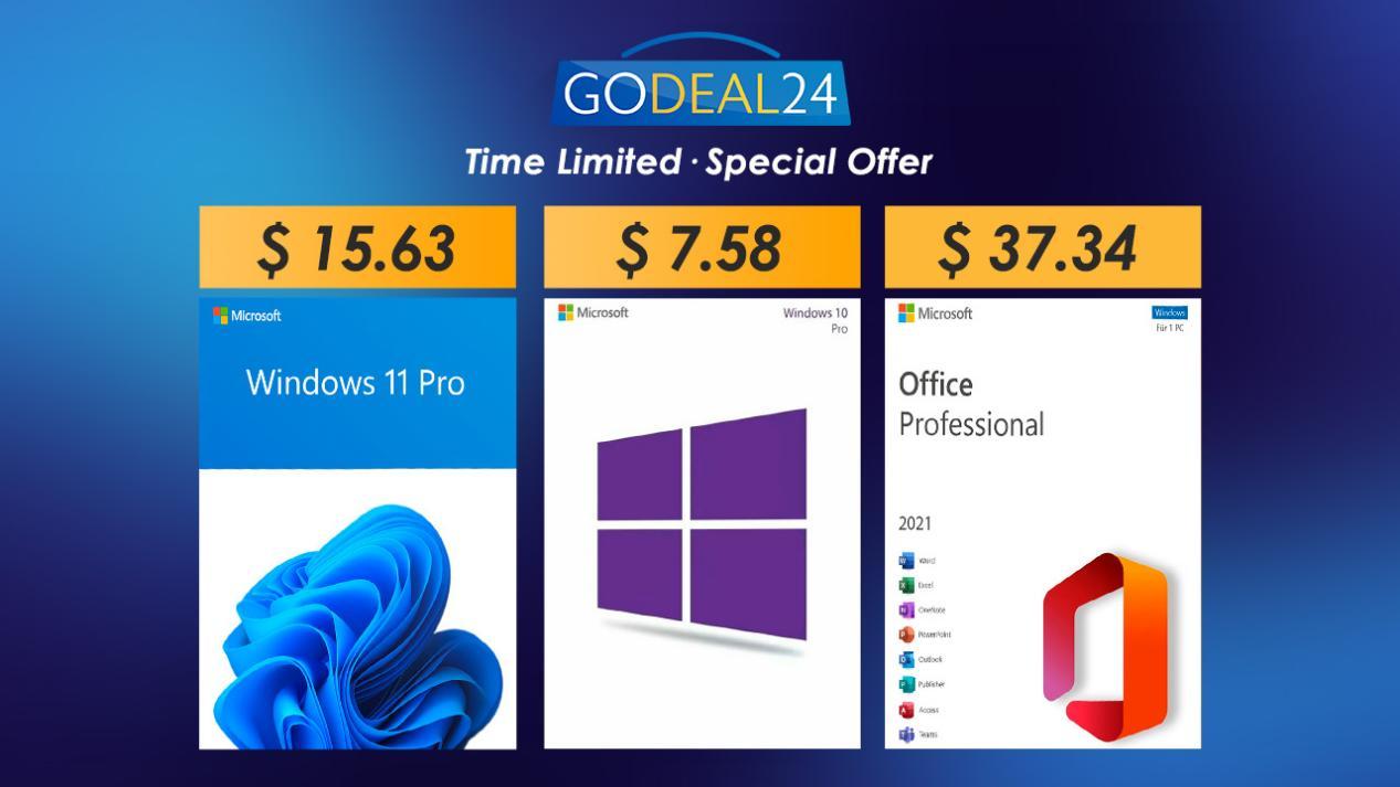 Get Genuine Windows 10 Pro for just 5.57€ per PC