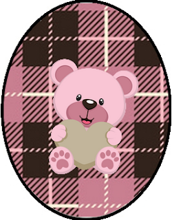 Lovely Girl Bear: Free Printable Wrappers and Toppers for Cupcakes.