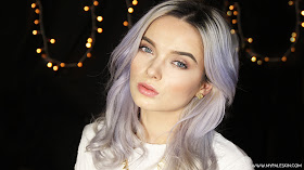 Everyday make up, pale skin, lilac hair, tutorial, step by step, my pale skin, em ford, cover acne, cover spots, pale make up, fair skin, lilac hair, silver hair, pastel hair, blogger