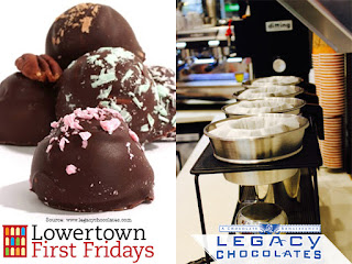 lowertown first fridays and legacy chocolates logo and original coffee pic by Shawn Tromiczak