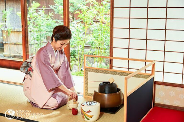 Kimono Tea Ceremony Kyoto MAIKOYA