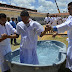Com caixa d'água, 39 presos são batizados no maior presídio do RN