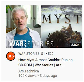 Myst YouTube Recommended Video