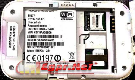 Unlock Huawei E5577s-321 Zain