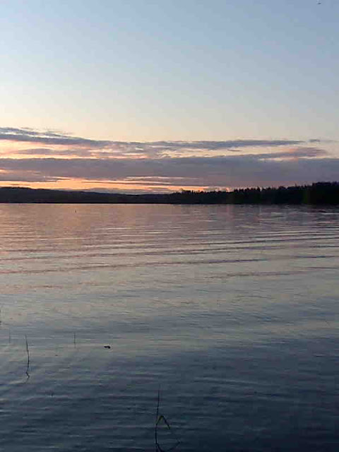 Lake in Lieksa Northern Karelia finland