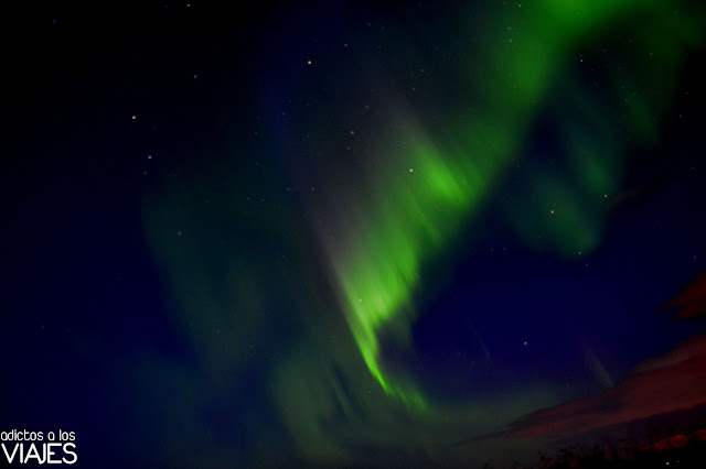 Ver auroras boreales en Islandia