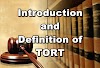 Introduction and Definition of TORT