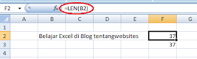  Cara menghitung jumlah karakter di excel Cara menghitung jumlah karakter di excel