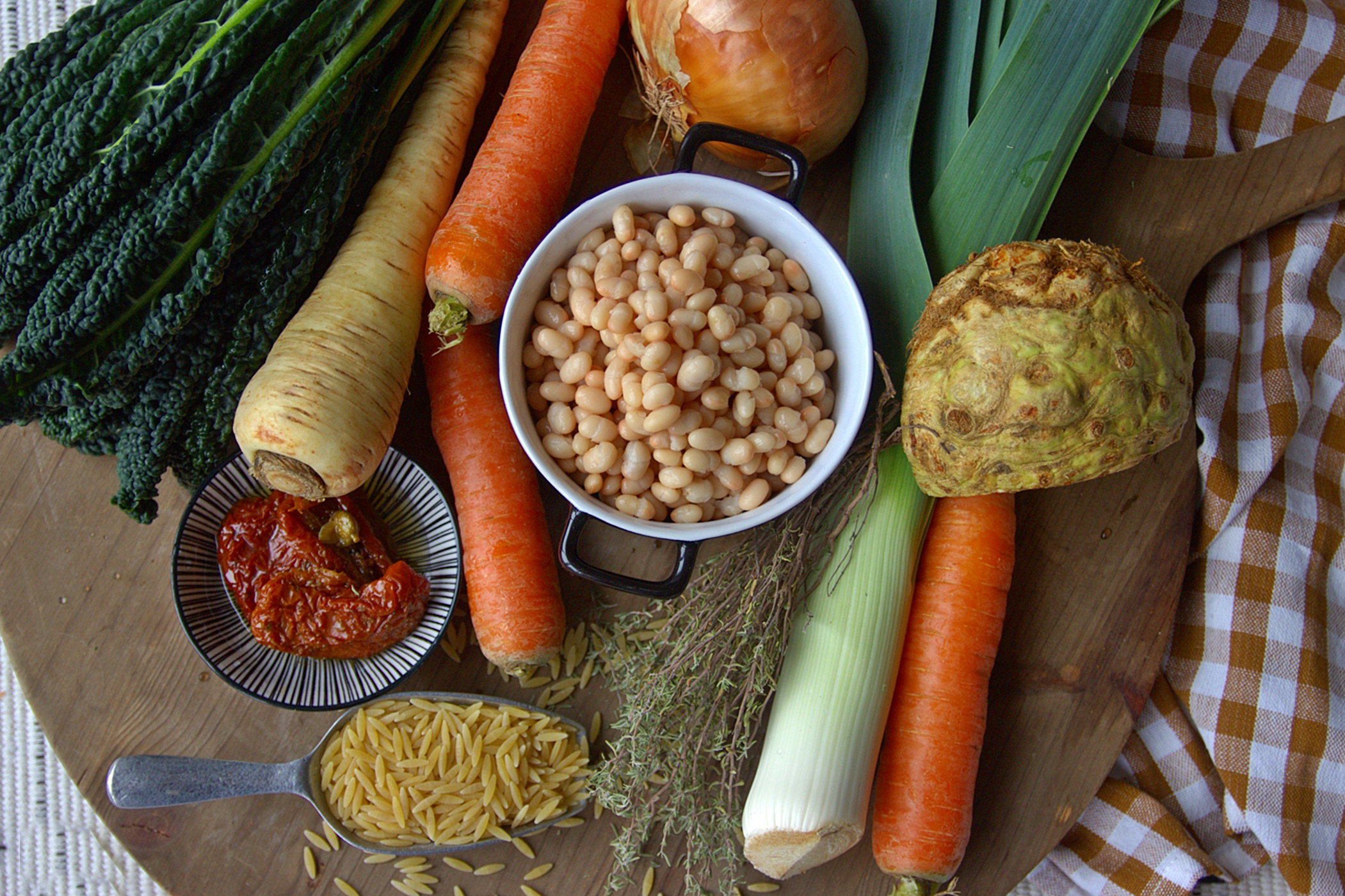 Ribollita ein Eintopf aus der Toskana