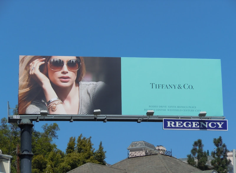 ... the billboards: Calvin Klein vs Armani Exchange vs Tiffany eyewear