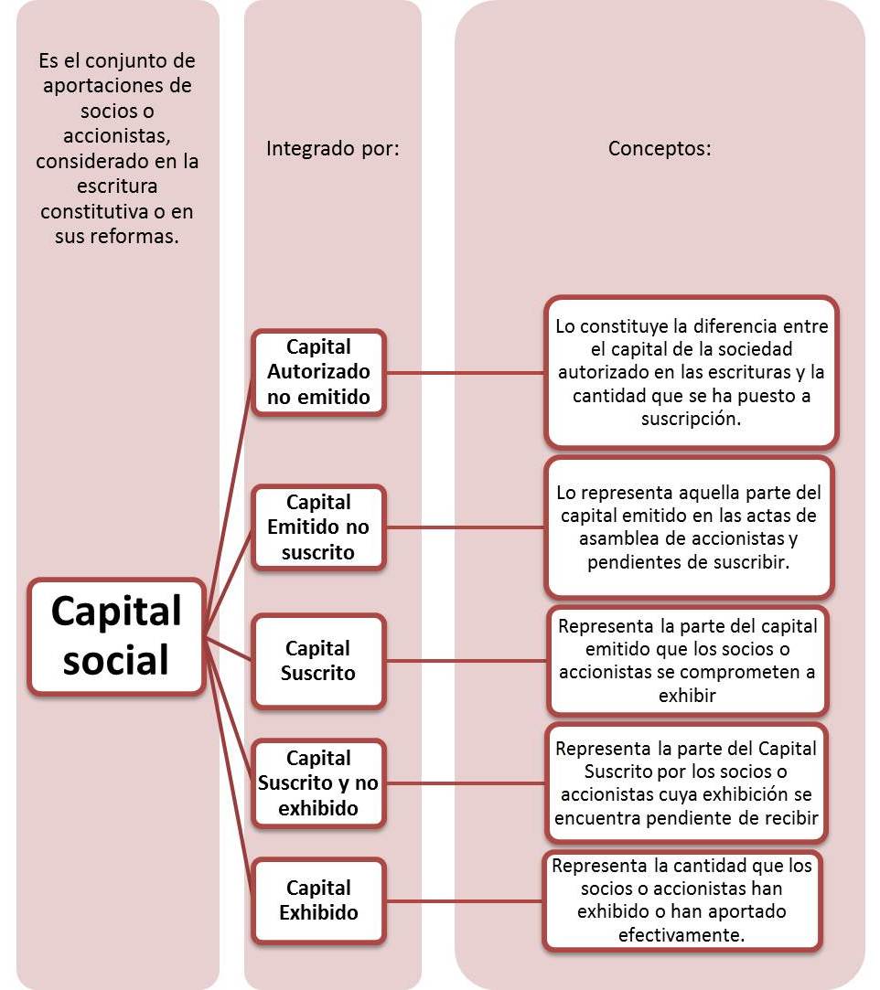 Diferencia entre capital contable y capital social