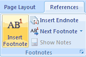  Cara Membuat Cacatan Kaki / Footnote di Microsoft Word 2007 