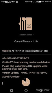 How To Upgrade Tecno Phantom Plus 6 To Android 7.1.1 Nougat