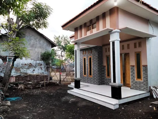 Teras rumah minimalis