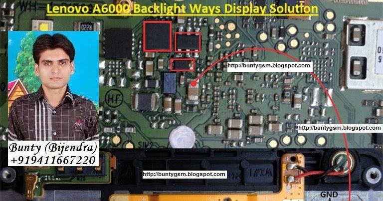Lenovo A6000 Display Light Ways Backlight Problem Solution