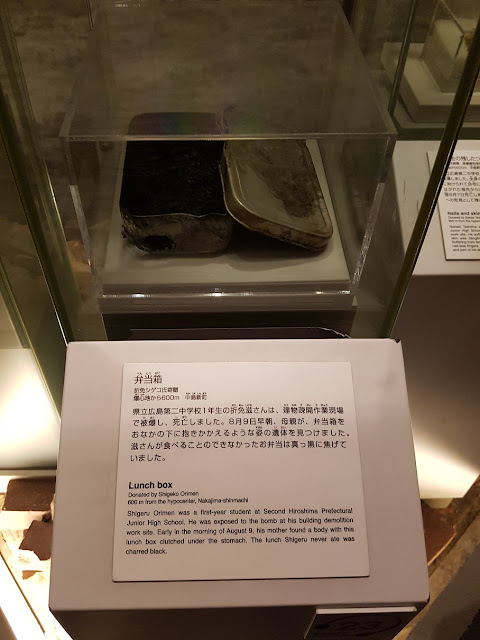 hiroshima peace memorial museum charred lunch box