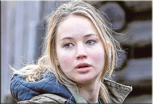 Currently Jennifer Lawrence stars as a blue mutant in XMen and a teen 
