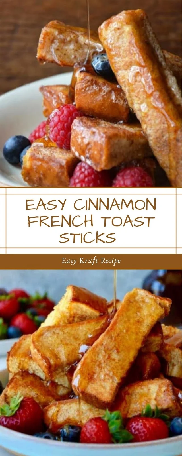 EASY CINNAMON FRENCH TOAST STICKS 