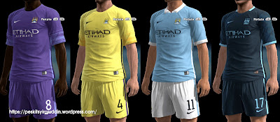 Manchester City kits 2015-2016