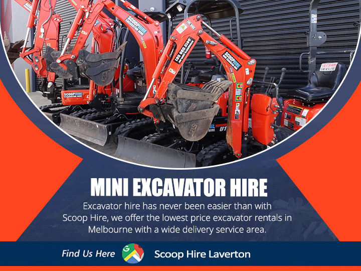 Mini Excavator Hire