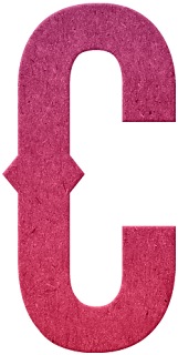 Abecedario Rosa en Fieltro. Pink Alphabet in Felt.