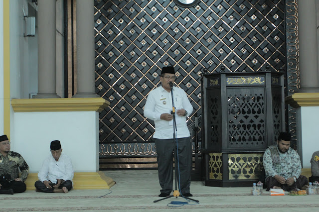 Hadiri Tabligh Akbar, Wabup Asahan Ajak Jamaah Jadikan Agama Sebagai Pegangan dan Pemacu Hidup