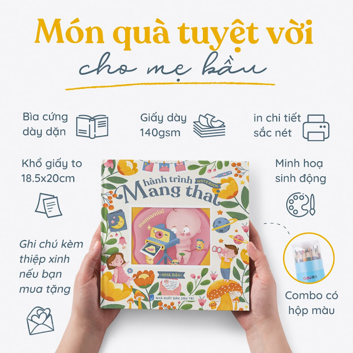 [A116] Top 5 cuốn sách thai giáo dành cho Bà Bầu mang thai lần đầu