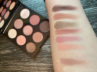 Review and Swatches: Morphe 9V Vintage Rose Palette