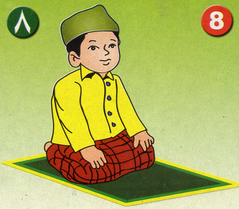 Image Gambar Untuk Semua Bacaan dan Cara Mengerjakan Shalat