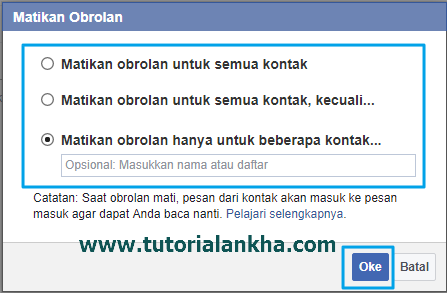 Cara baru agar Tidak Terlihat Online Oleh Teman di Facebook