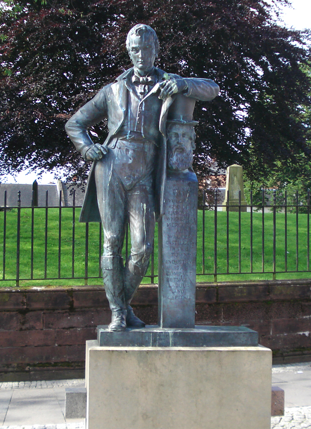 Around Kilmarnock: Johnnie Walker Statue